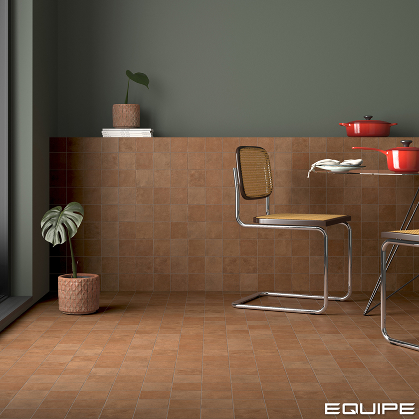 Πλακάκι Stage Terracotta 10x10 cm